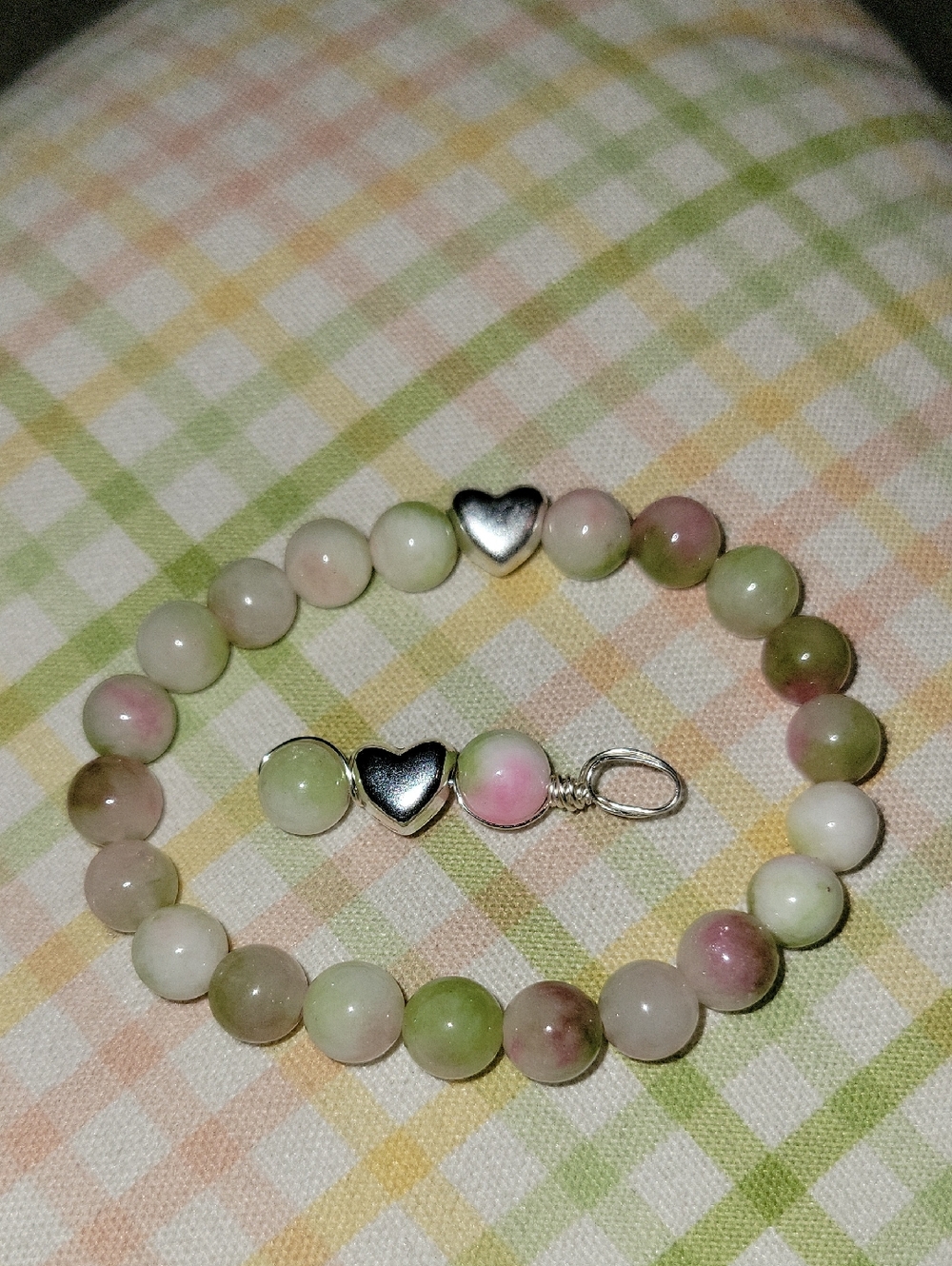 Watermelon Quartz 8mm